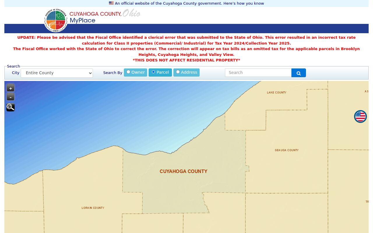 Parma residents directory county property search controls